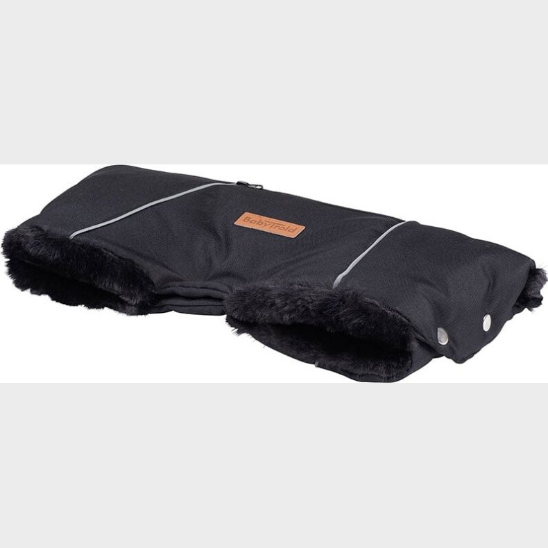 Babytrold - Hndmuffe - Sort