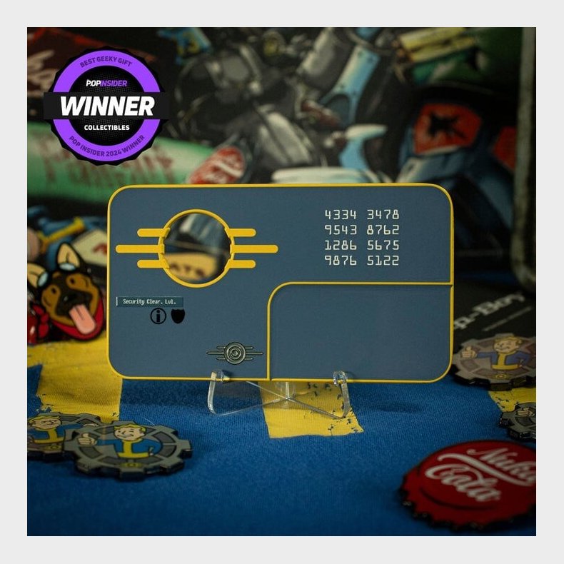 Fallout Vault Security Keycard Replica