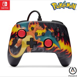 Powera Enhanced Wired Controller - Charizard Firestorm (nintendo Switch)