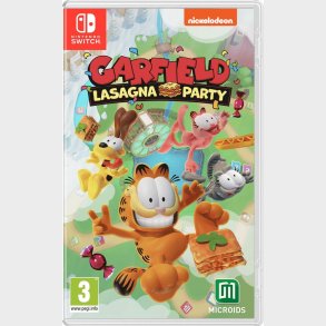 Garfield : Lasagna Party (code In Box) - Nintendo Switch