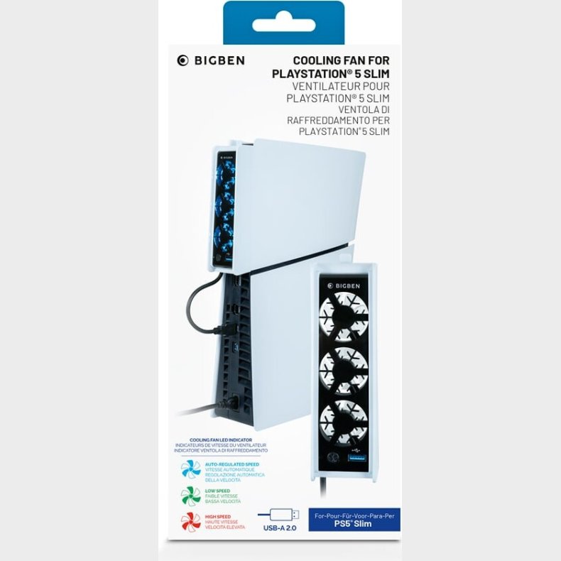 Nacon Cooling Fan White/black Ps5 Slim