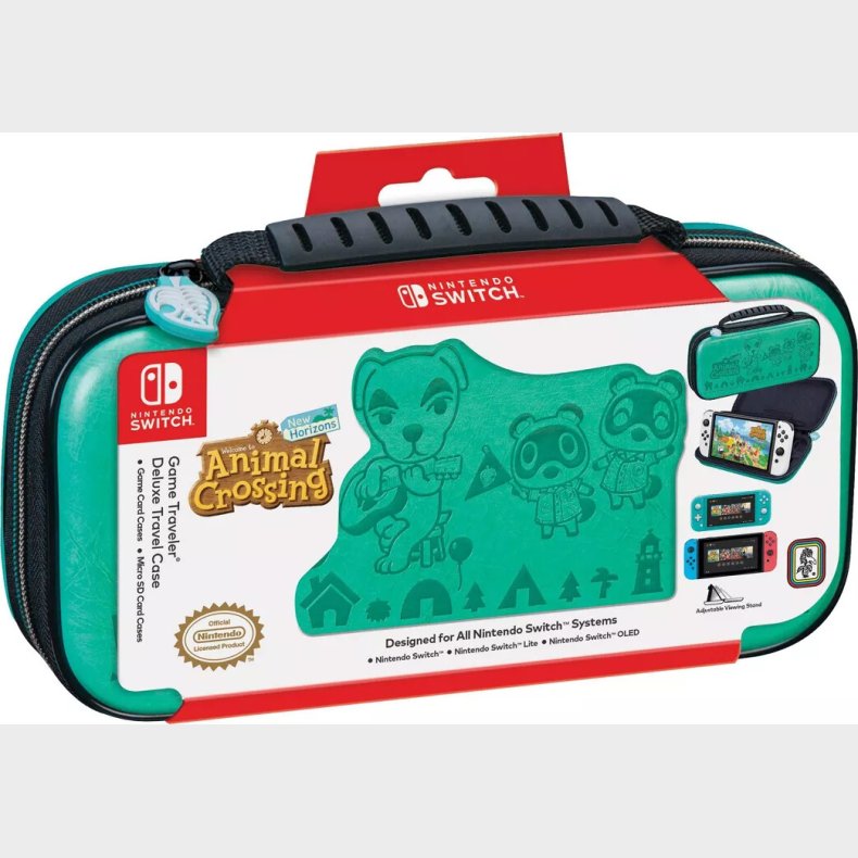 Nacon Switch Travel Case Animal Crossing Switch Lite/switch Oled