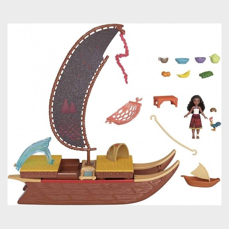 Disney Vaiana 2 - Eventyrs Kano med mini dukke (jbt78)