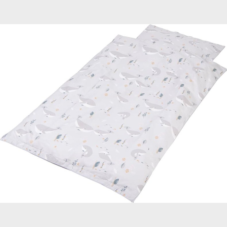 Babytrold - Junior Bedding - 100x140 - Whale (17-71hv)