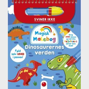 Magisk Malebog: Dinosaurernes Verden - Bog