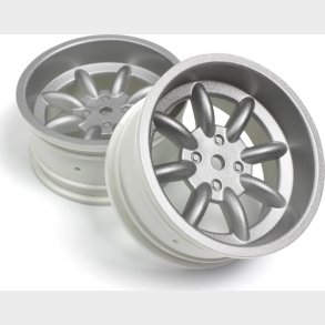 Fs-15 Sport 8 Spoke Wheel Silver 26mm (os 6mm/pr) - Hp160541 - Hpi Racing