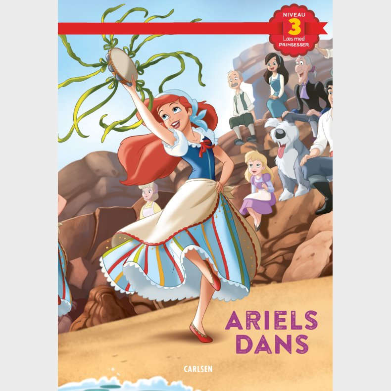 Ls Med Disney Prinsesser - Ariels Dans - Disney - Bog