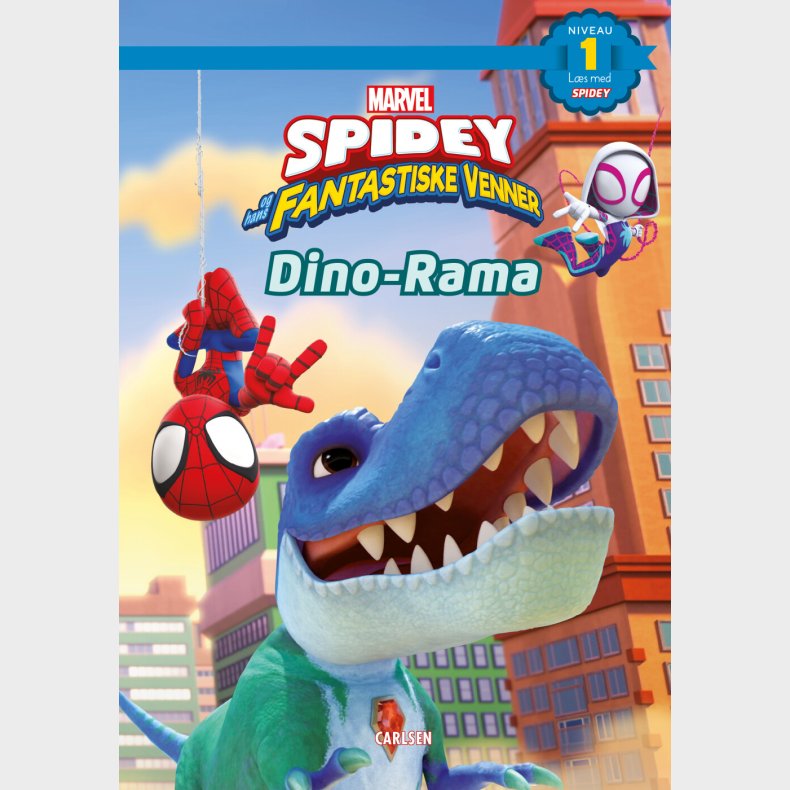 L�s Med Spidey - Dino-rama - M�rvel - Bog