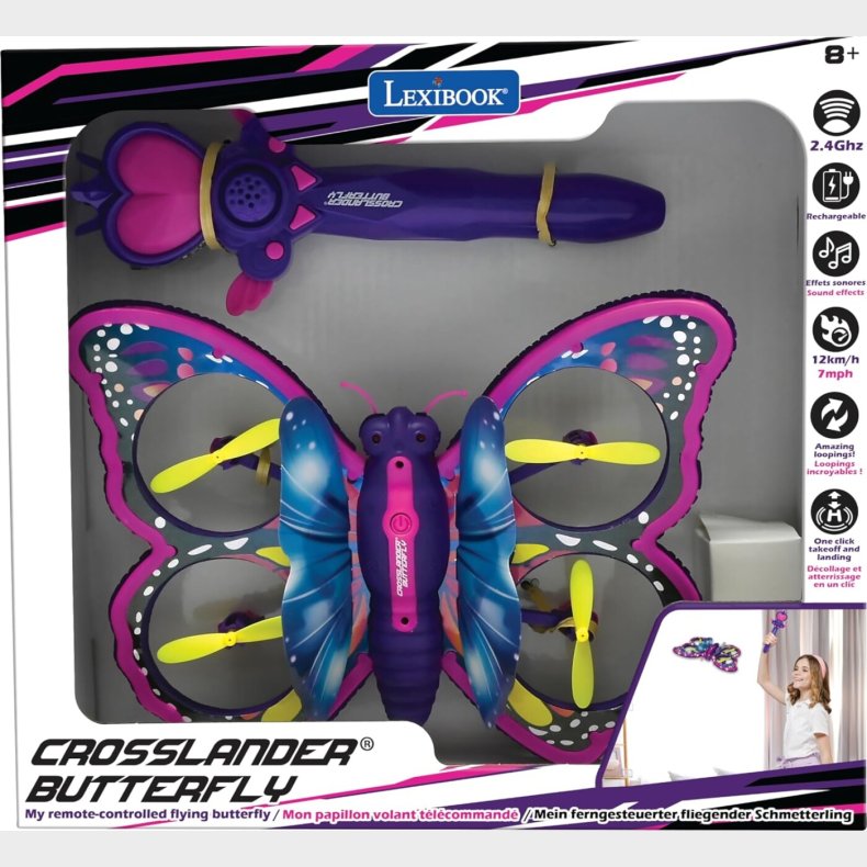 Lexibook - Sommerfugl Drone Crosslander