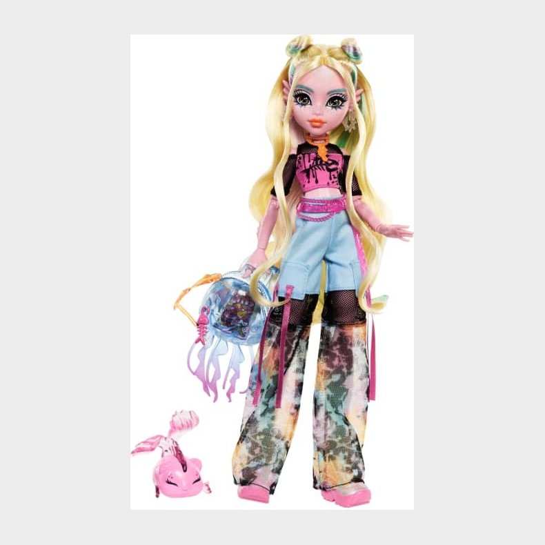 Monster High - Core Doll With Pet - Lagoona (hxh75)