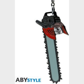 Chainsaw Man - Chainsaw Man Head Keychains X4