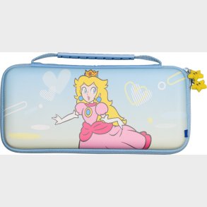 Hori Slim Tough Pouch (city Pop Peach) For Nintendo Switch