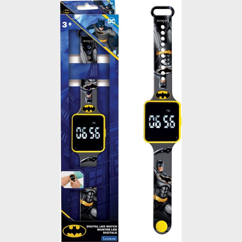 Lexibook - Batman Led Digital Ur - (dmw060bat)