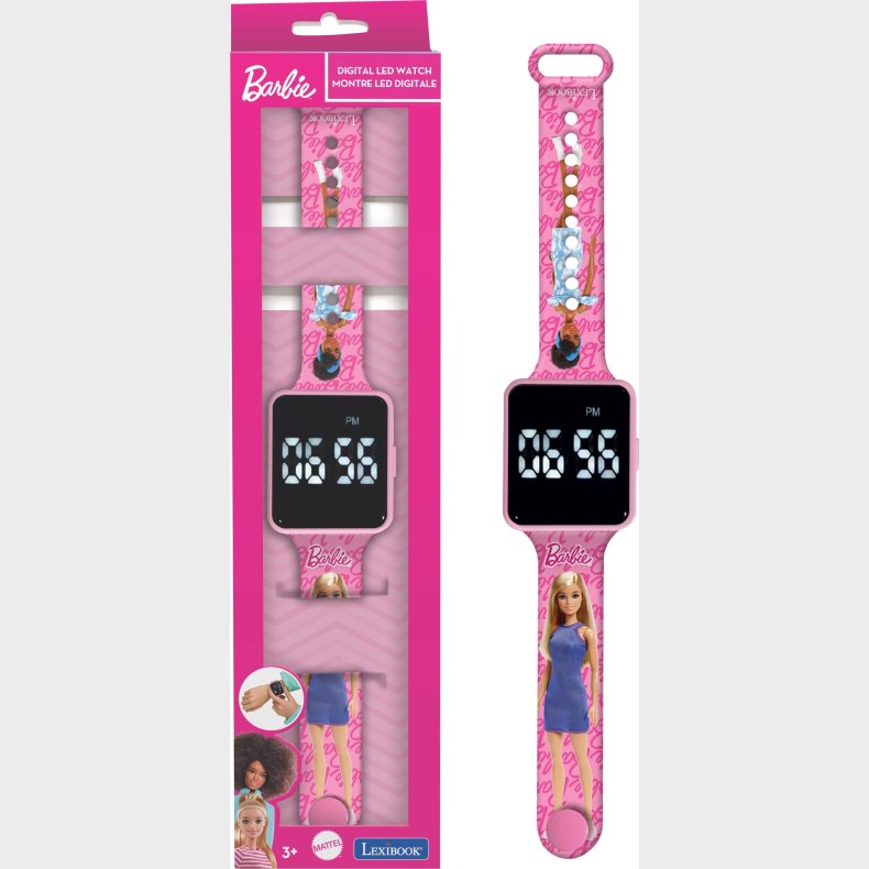 Lexibook - Barbie Led Digital Ur - (dmw060bb)
