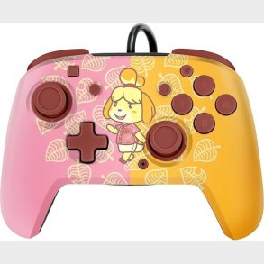 Pdp Faceoff Deluxe Audio Wired Controller Isabelle Licensed Switch