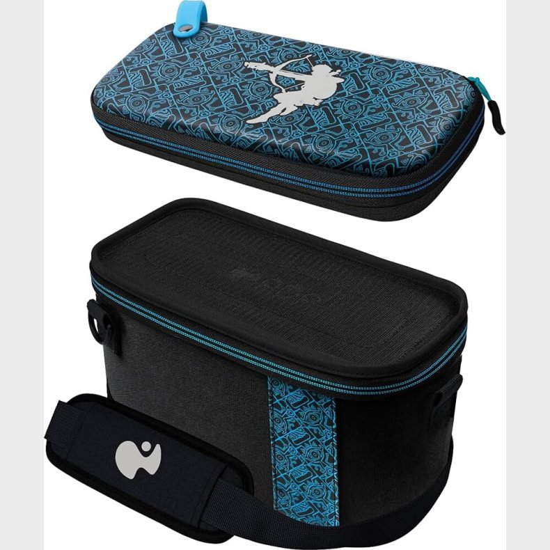 Pdp Overnight Glow Case Sheikah Shoot (pull-n-go) Switch