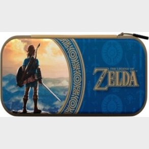 Pdp Deluxe Travel Case Zelda Hyrule Blue Licensed Switch