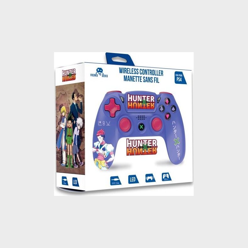 Hunter X Hunter-wireless Controller For Ps4 With 3,5mm Jack Slot - Purple - Hisoka