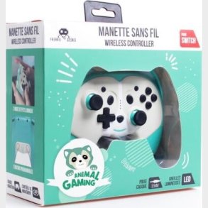 Wireless Controller Pandy For Switch With Paddles - Green