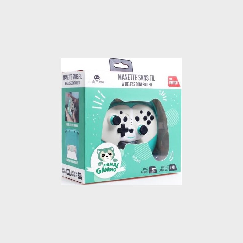 Wireless Controller Pandy For Switch With Paddles - Green