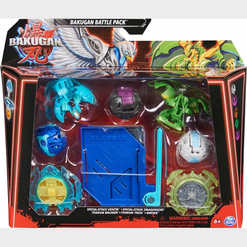 Bakugan - 3.0 Battle Pack - Ventri And Dragonoid