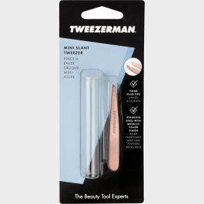 Tweezerman - Mini Slant Tweezer - Rose Gold