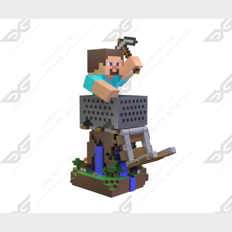 Cable Guys - Controller Holder - Minecraft Steve R.e.s.t