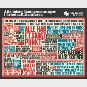 Alle Tiders bningsstninger I Kriminallitteraturen