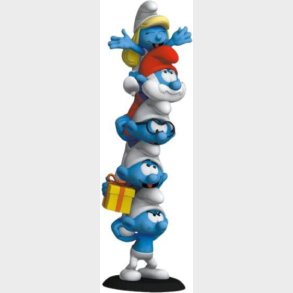 The Smurfs Resin Statue Smurfs Column Polychrome Edition 50 Cm
