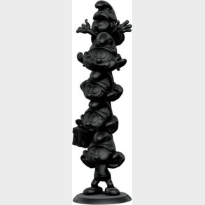 The Smurfs Resin Statue Smurfs Column Black Edition 50 Cm