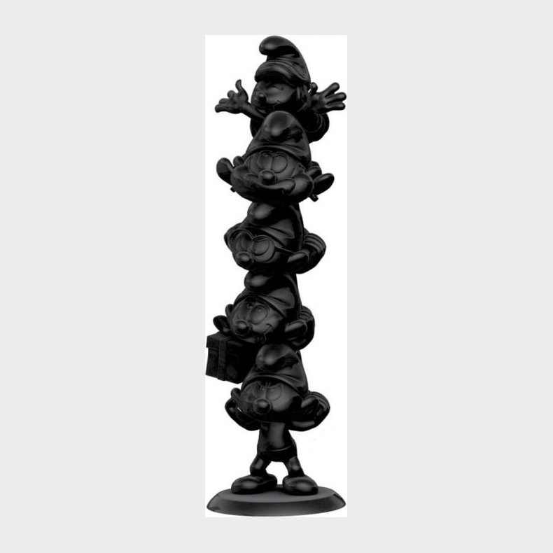 The Smurfs Resin Statue Smurfs Column Black Edition 50 Cm
