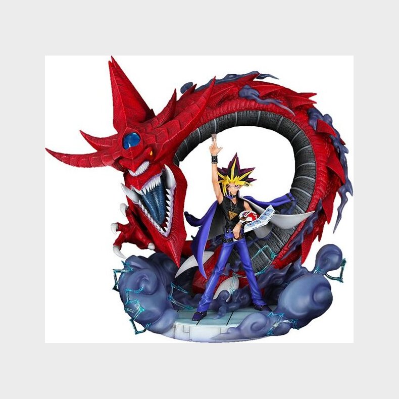 Yami Yugi & Slifer - Yu-gi-oh! Statue