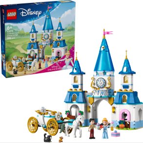 Lego - Disney Princess - Askepots Slot Og Karet (43275)