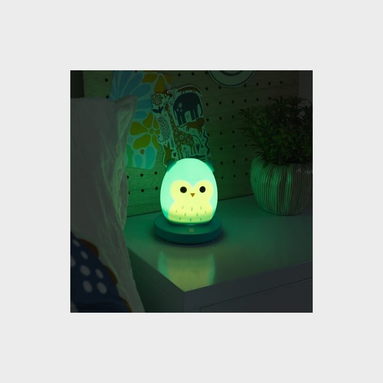 Squishmallows - Mood Light - Winston The Owl - 11cm