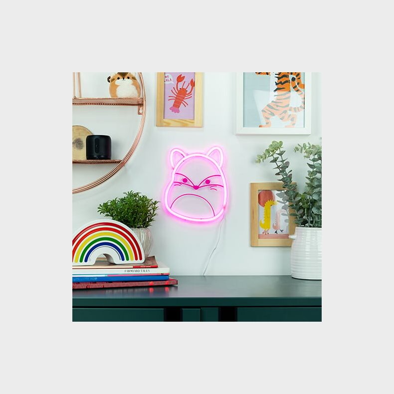 Squishmallows - Fifi Neon Wall Light - Pink