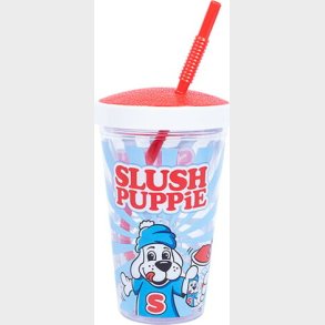 Slush Puppie Cup & Bendy Straw