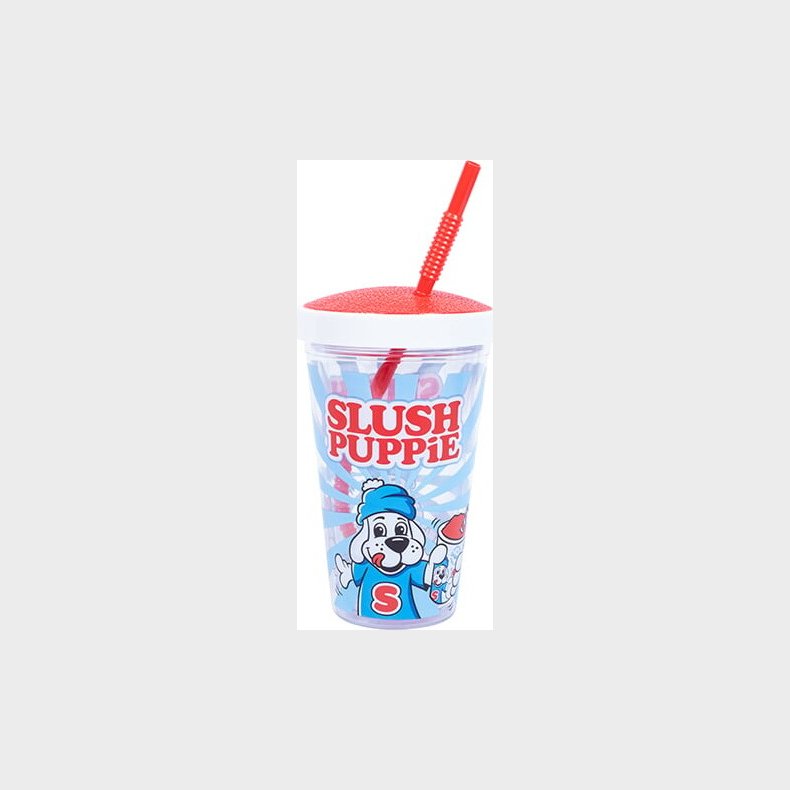 Slush Puppie Cup & Bendy Straw