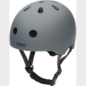 Trybike - Cykelhjelm Med Retrolook - Antracitgr - Xs
