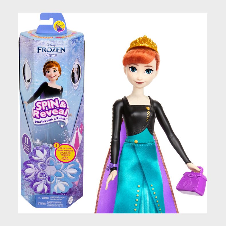 Mattel - Frost - Anna Spin & Reveal
