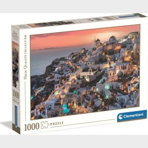 1000 Puslespil Hqc Shades Of Santorini Brikker