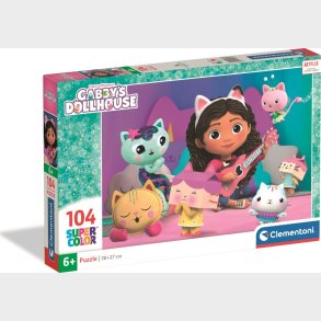 104 Puslespil Gabby's Dollhouse Brikker (2025)