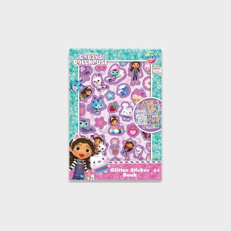 Gabby, Klistermrker Med Glitter - Bog