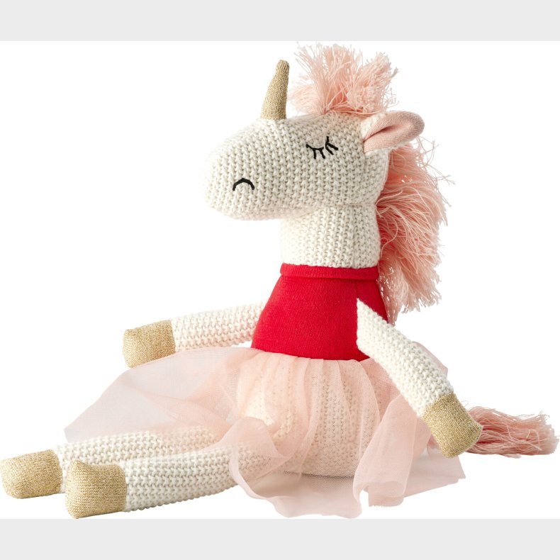 Rice - Kids Knitted Plush Toy Unicorn - (kitoy-ptuni)