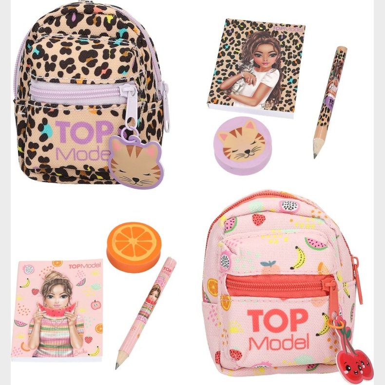 Topmodel - Micro Stationery Rygsk Med Karabinhage - Mini
