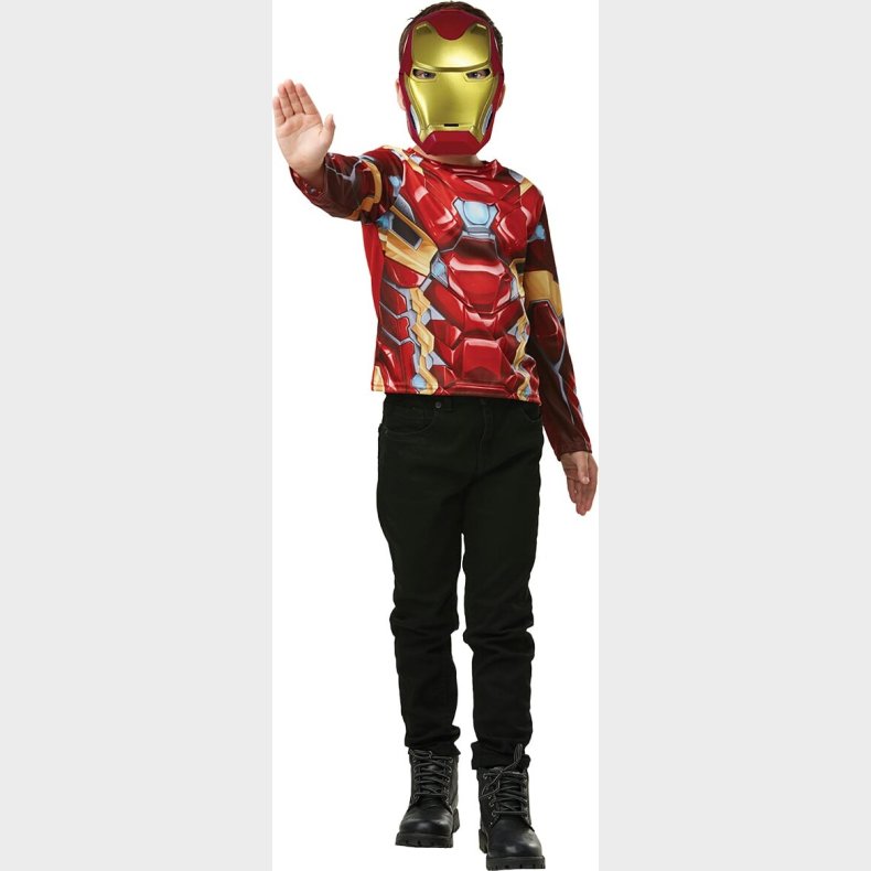 Rubies - Iron Man Top &amp; Mask (300113fr)