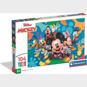 104 Puslespil Disney Mickey And Friends Brikker