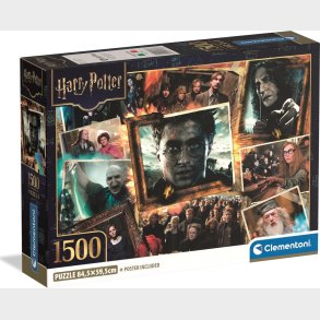 1500 Puslespil Hqc Harry Potter Brikker
