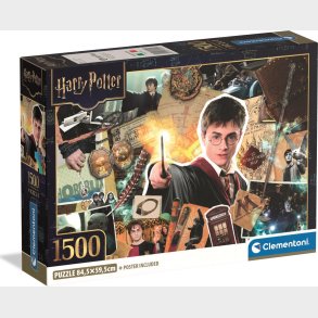 1500 Puslespil Hqc Harry Potter Brikker
