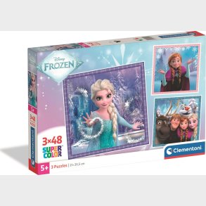 3x48 Puslespil Square Frozen Brikker (2025)