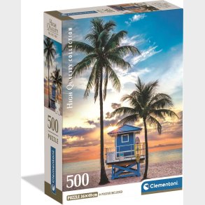 500 Puslespil Hqc Miami Beach Florida Brikker